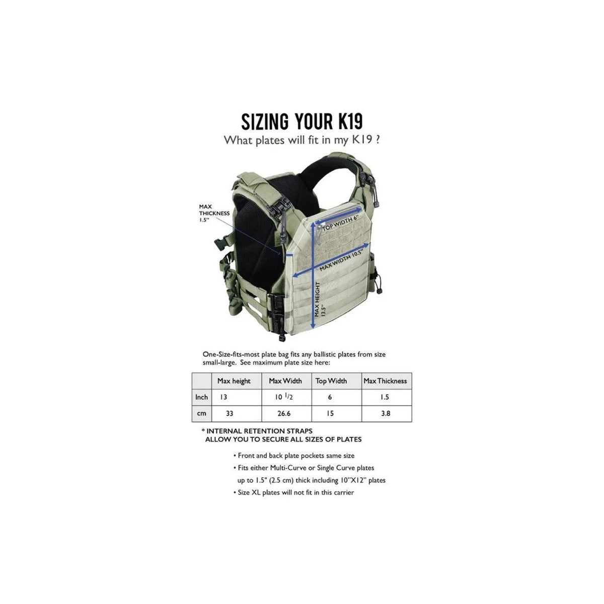 Agilite K19 Plate Carrier – prémiový nosič plátov (Ranger Green)
