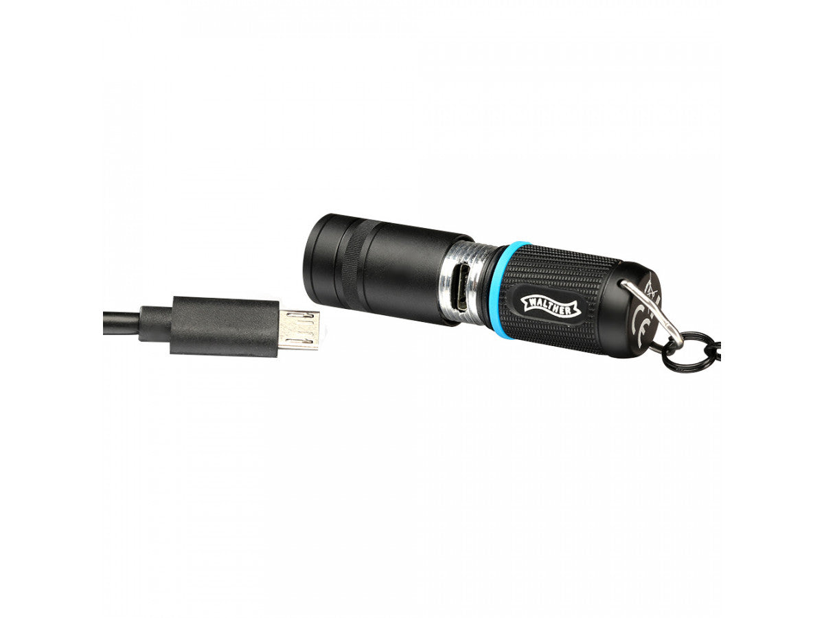 Walther PRO NL20r – Rechargeable Mini Keychain Flashlight