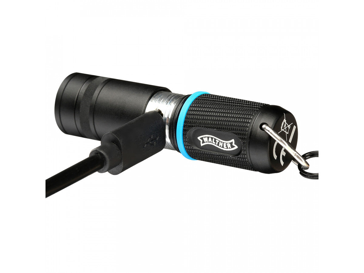 Walther PRO NL20r – Rechargeable Mini Keychain Flashlight
