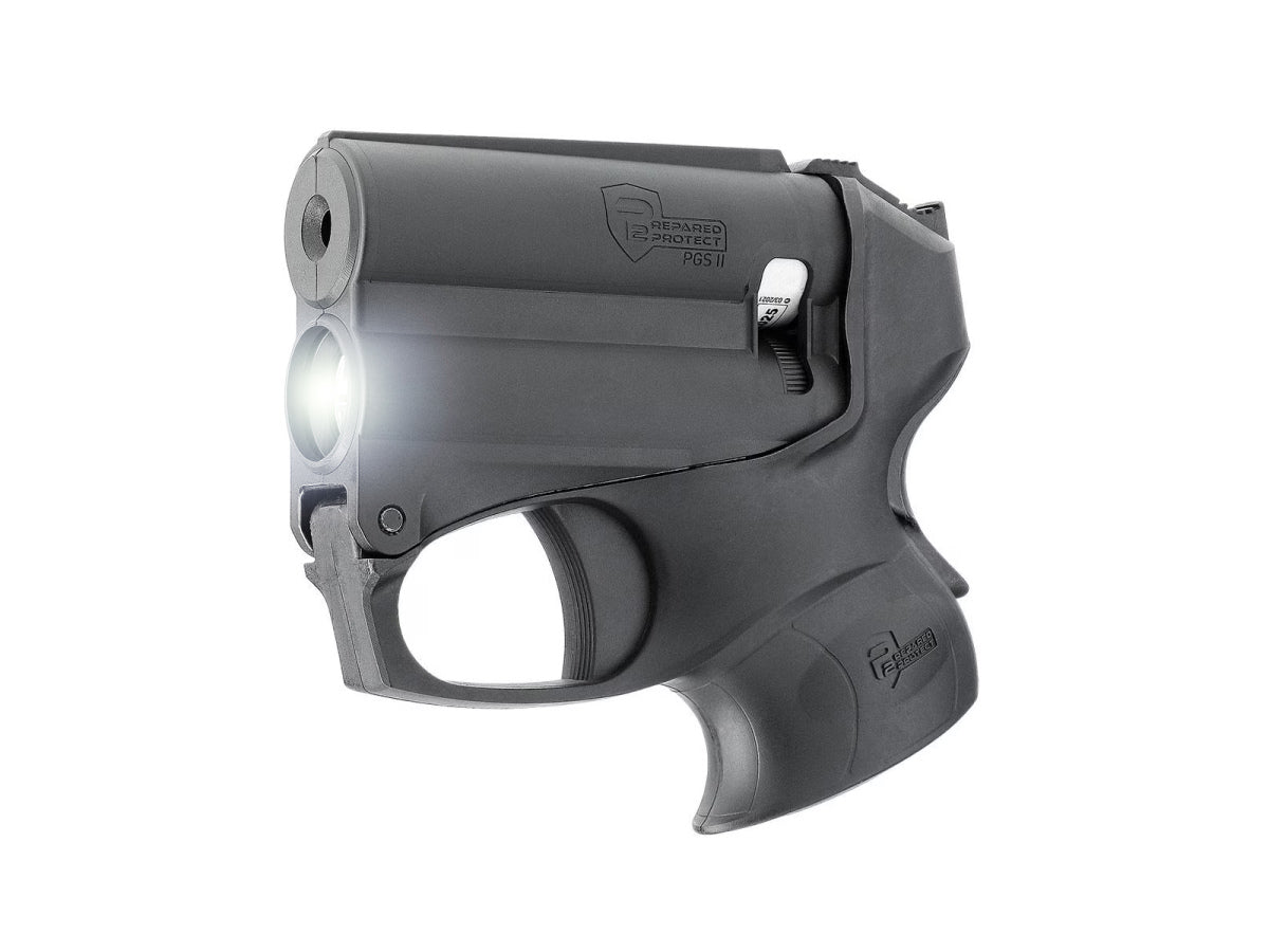 P2P PGS II Kit – Obranný sprej s LED svetlom (Personal Guard System)