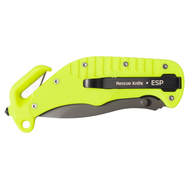 ESP Rescue Knife – Žltá – kombinované ostrie (RKY-01)