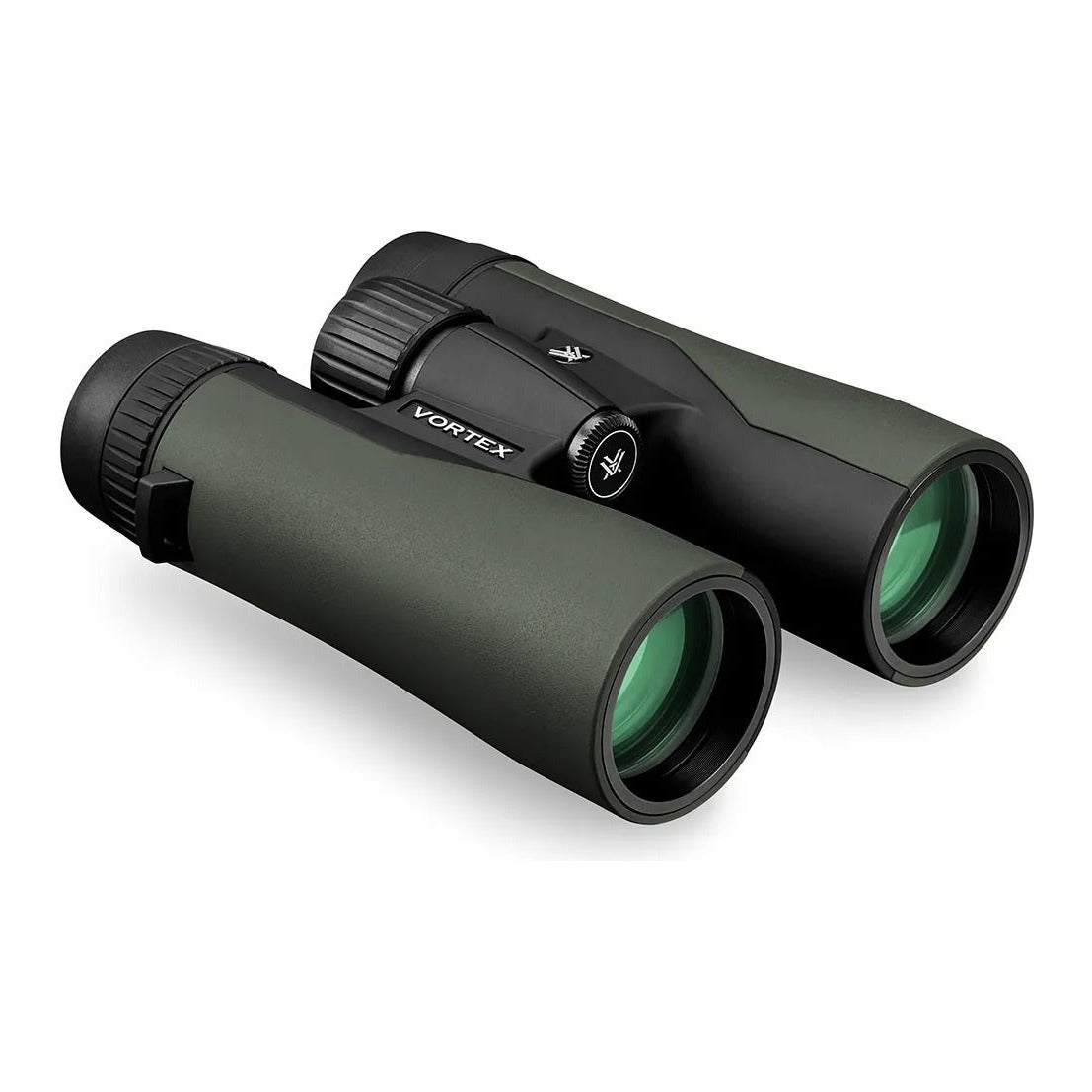 Vortex Crossfire HD 8x42 – pohľad spredu zboku