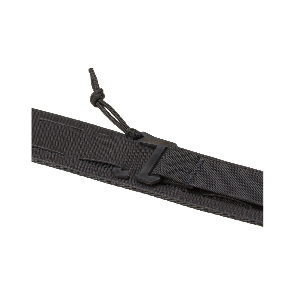 Clawgear KD One Belt čierny – detail koncovky opasku