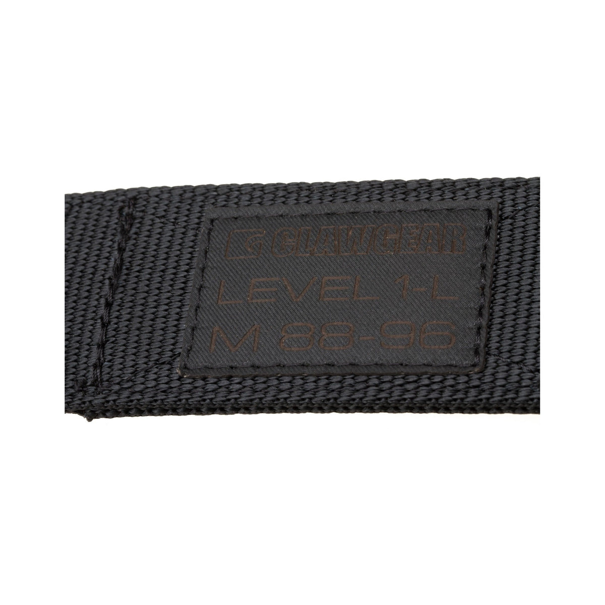 Clawgear KD One Belt čierny – detail suchého zipsu