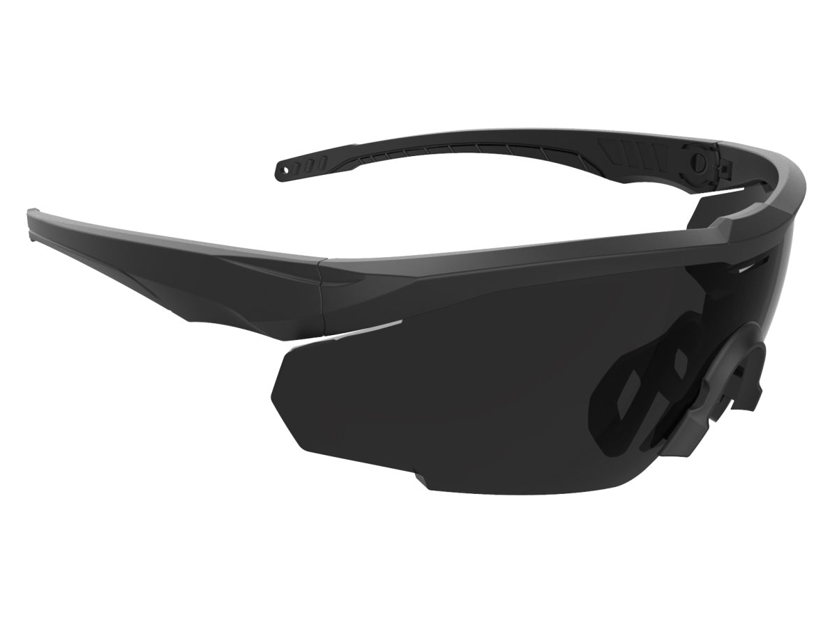 Swisseye Blackhawk Pro – Taktické okuliare s výmennými sklami, čierne