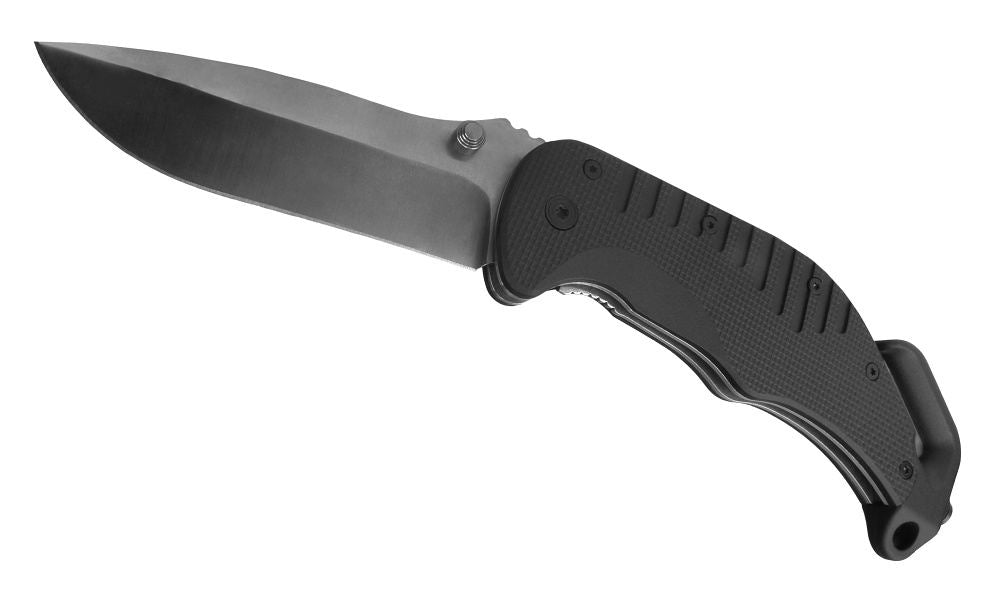 ESP Rescue Knife – Čierna – rovné ostrie (RK-01)