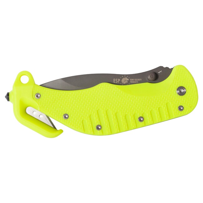 ESP Rescue Knife – Žltá – kombinované ostrie (RKY-01)