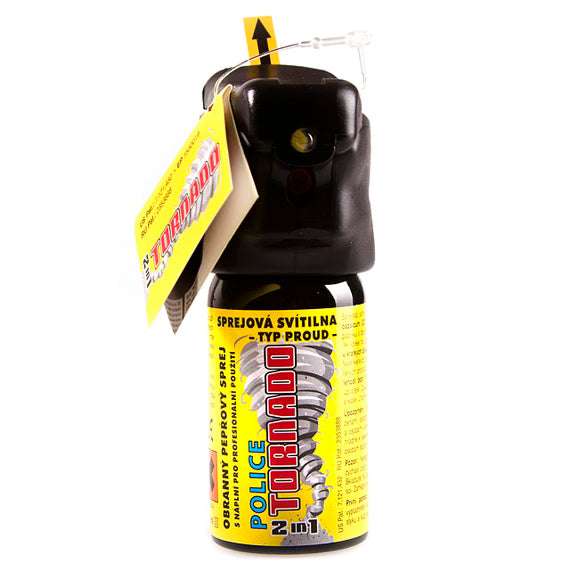 ESP TORNADO 40 ml – Obranný OC sprej s LED svetlom