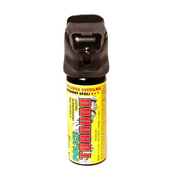 ESP TORNADO 50 ml – Obranný OC sprej s LED svetlom