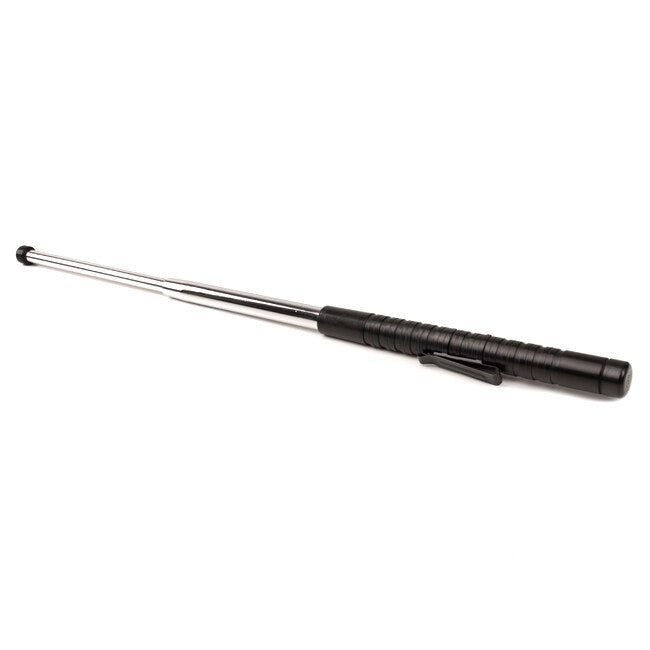 ESP 21" Kalený teleskopický obušok Compact s klipom – Chróm